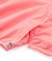 Cortavientos corto unisex rosa GROSEILLER/blanco MARSHMALLOW
