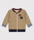 Chaqueta de béisbol de muletón de bebé.