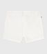 Shorts de seersucker a rayas para bebé