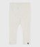 Leggings lisos de algodón para bebé beige MONTELIMAR CHINE