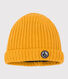 Gorro de punto tricotado con forro polar para bebé