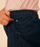 Shorts de tejido vaquero ligero para niña azul DENIM