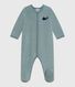 Pijama de terciopelo liso para bebé