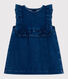 Vestido denim ligero sin mangas para bebé