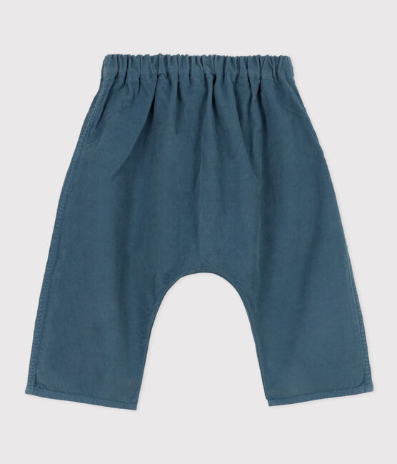 Pantalón de bebé de pana azul ROVER