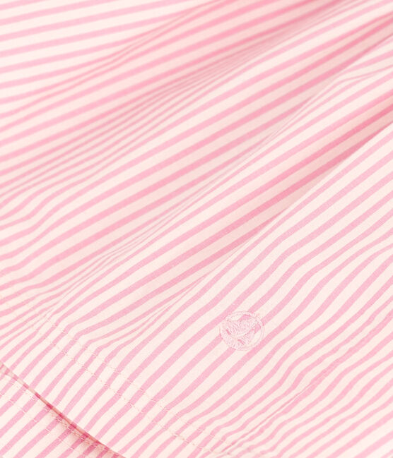 Vestido de manga corta de algodón para niña SALINE/ SHOCKING