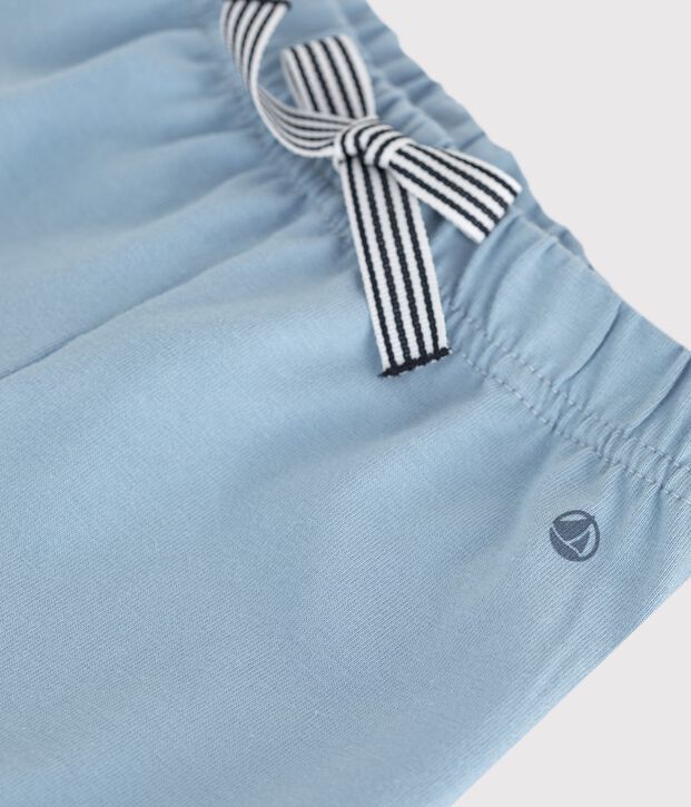 Shorts lisos de algod&oacute;n para beb&eacute; FLO