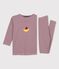 Pijama Tajinebanane x Petit Bateau POSH/ MARSHMALLOW