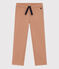 Pantalón de corte normal de sarga de algodón de niño beige VINTAGE