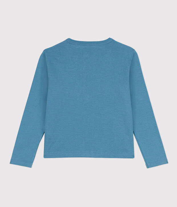C&aacute;rdigan de algod&oacute;n para ni&ntilde;a azul