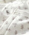 Pijama de túbico de conejo para bebé blanco MARSHMALLOW/blanco MULTICO