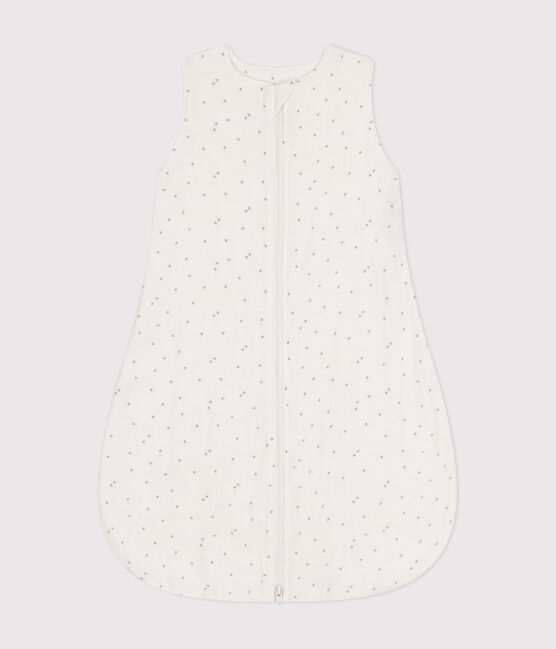 Saco para bebé de algodón estampado TOG 1 blanco MARSHMALLOW/blanco MISTIGRI