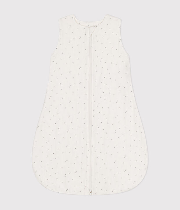 Saco para beb&eacute; de algod&oacute;n estampado TOG 1 blanco/gris