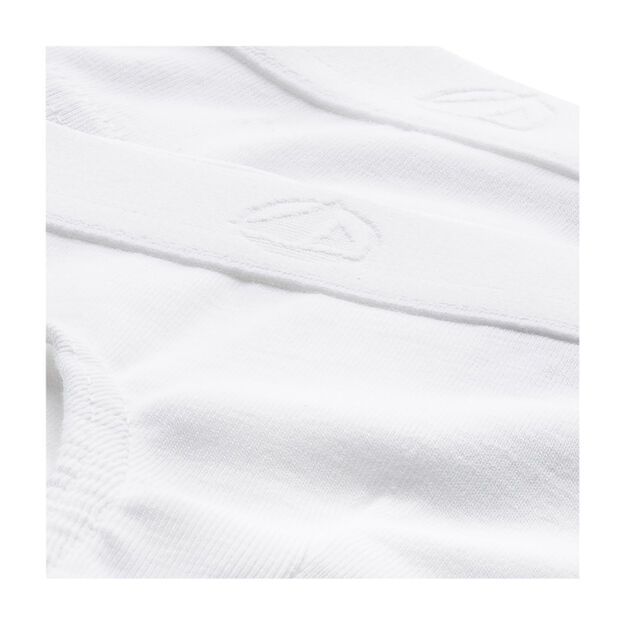 Par de slips para ni&ntilde;o blanco