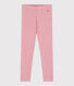 Leggings infantiles de algodón liso