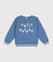 Sudadera de felpa para niño/niña azul BEACH