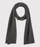 Bufanda brillante para mujer negro CITY/gris ARGENT