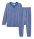 Pijama de rizo picado para niño muy cálido
