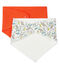 Lote de 2 bandanas baberos de bebé niño variante 1