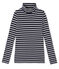 Camiseta icónica para mujer azul SMOKING/beige COQUILLE