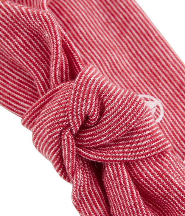 Cinta infantil para ni&ntilde;a blanco/rojo