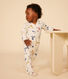 Pijama de algodón con estampado para bebé