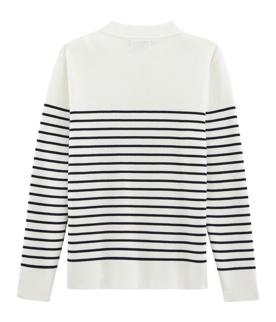 Jersey azul marino para hombre blanco MARSHMALLOW/azul SMOKING