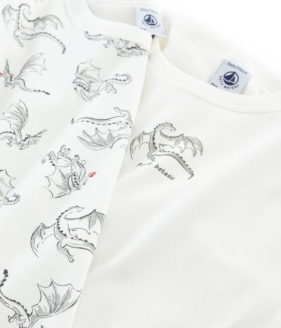 Par de camisetas manga larga para niño variante 1