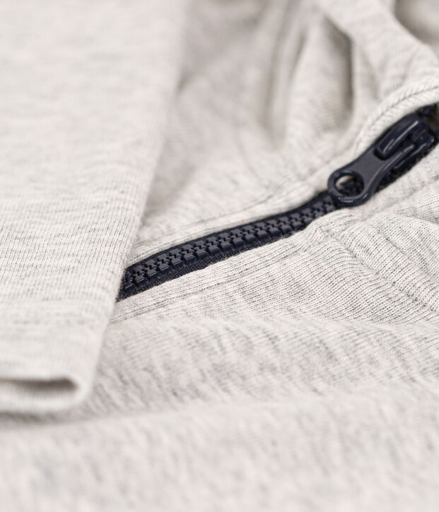 Sudadera con capucha y cremallera de ni&ntilde;o BELUGA CHINE