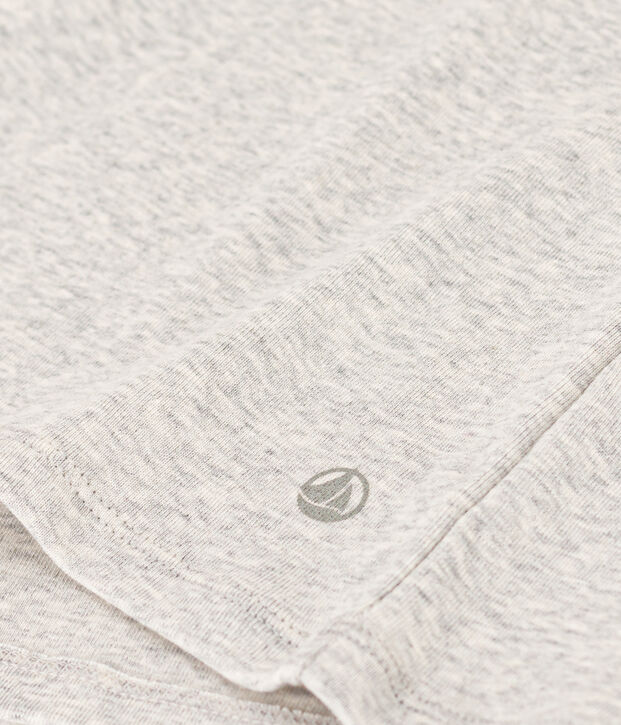 Camiseta L'ICONIQUE de algod&oacute;n con cuello redondo para mujer BELUGA CHINE