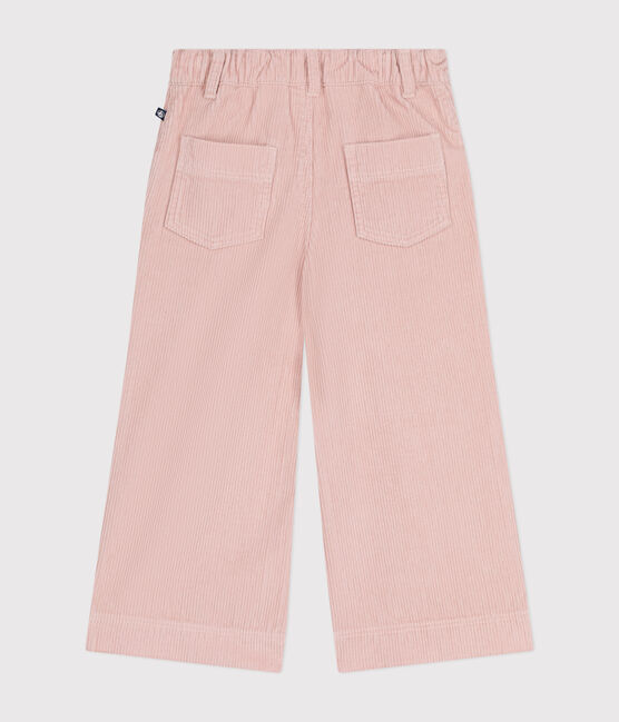 Pantalón de pana para niña rosa SALINE
