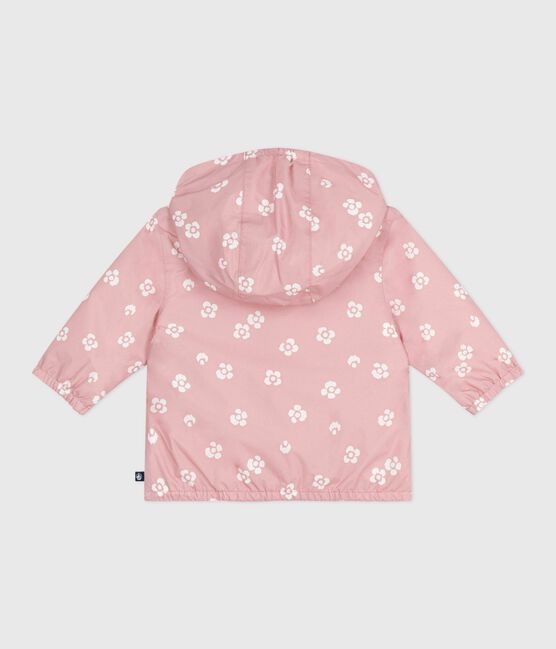 Cortavientos para bebé con estampado floral rosa CHARME/blanco MARSHMALLOW