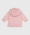Cortavientos para bebé con estampado floral rosa CHARME/blanco MARSHMALLOW