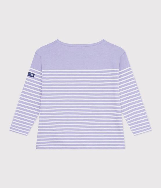 Marinera infantil de algodón violeta SQUAW/ MILK