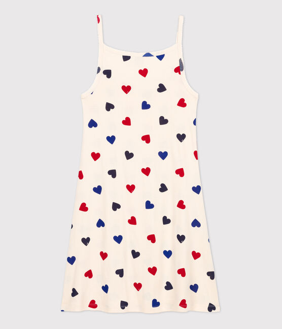 Camisón de algodón para mujer blanco AVALANCHE/ MULTICO