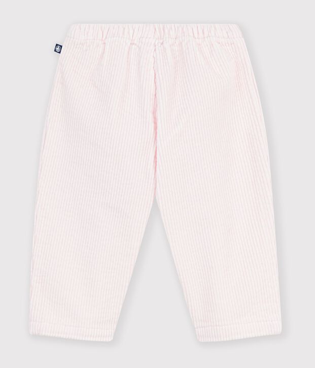 Pantal&oacute;n de terciopelo liso para beb&eacute; BARELY