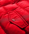 Chaqueta acolchada para bebé rojo TERKUIT