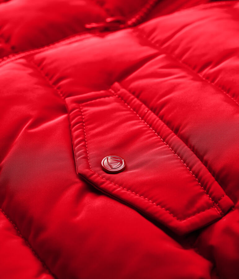 Chaqueta acolchada para beb&eacute; rojo TERKUIT