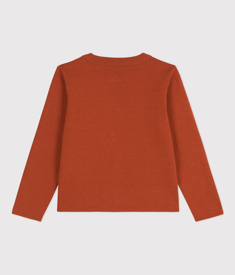 C&aacute;rdigan de algod&oacute;n para ni&ntilde;a marron