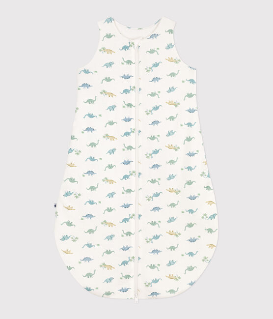 Saco de algodón con dinosaurios para bebé TOG 2 blanco MARSHMALLOW/blanco MULTICO