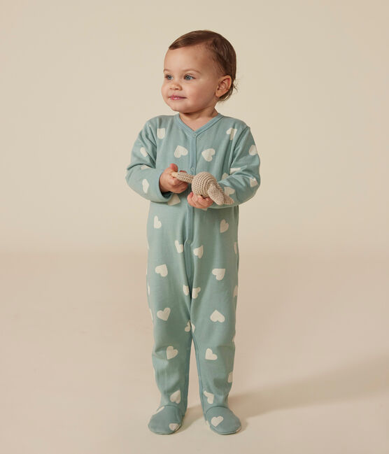 Pijama de felpa con corazones para bebé PAUL/ AVALANCHE