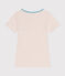 Camiseta infantil de manga corta de algodón beige PANACOTTA
