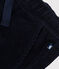 Pantalón recto de pana para niño azul SMOKING