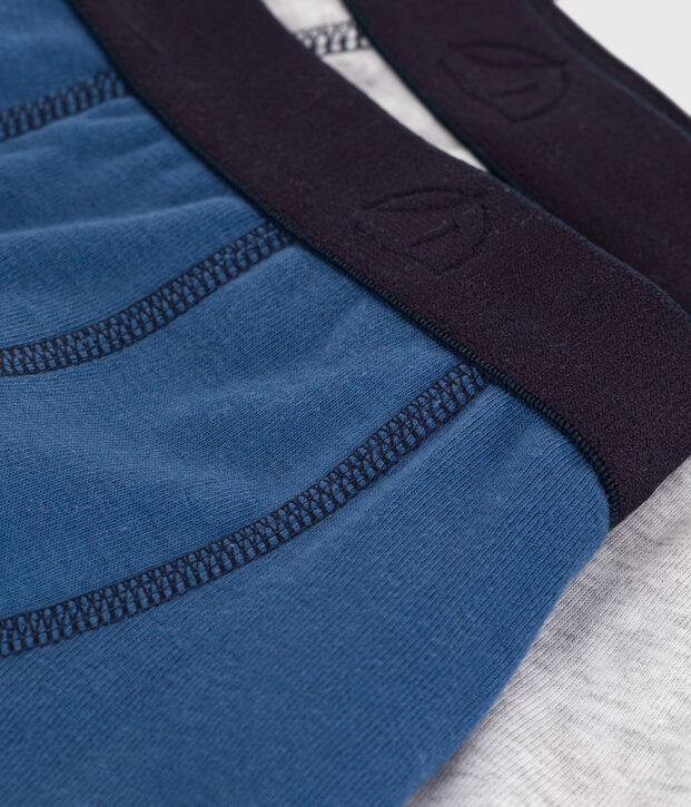 Juego de 2 b&oacute;xers infantiles de algod&oacute;n multicolor