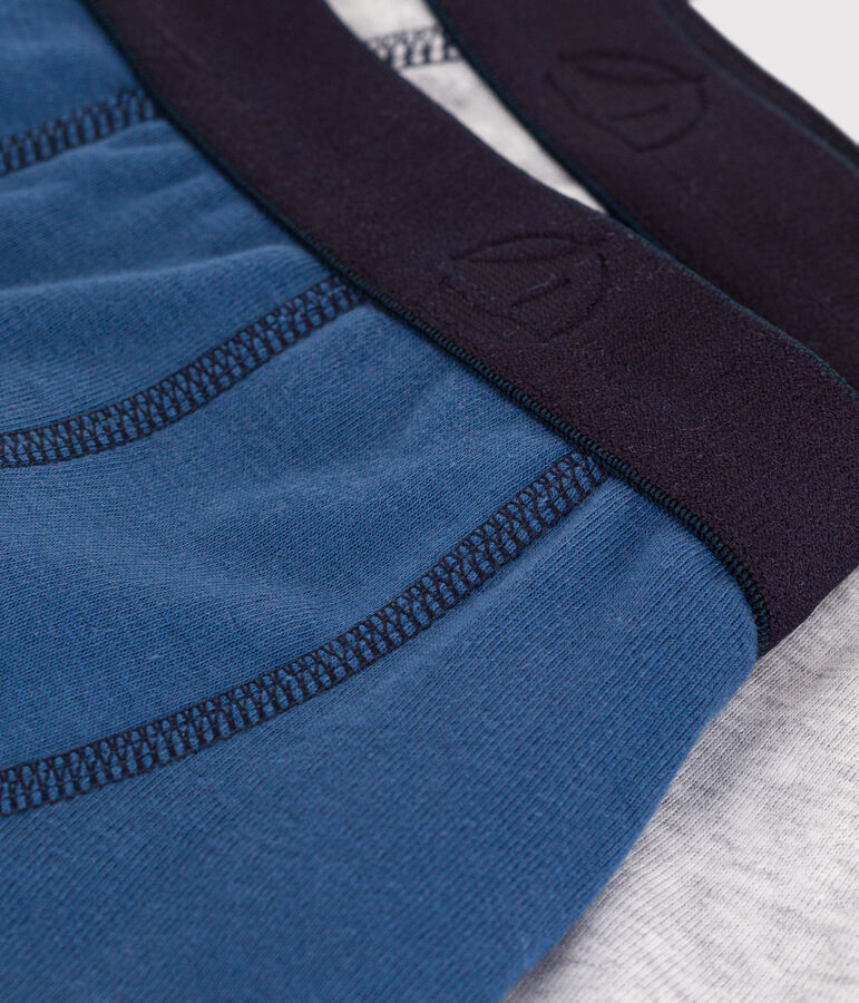 Juego de 2 b&oacute;xers infantiles de algod&oacute;n multicolor