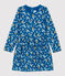 Vestido de manga larga de muletón de niña MALLARD/ MULTICO