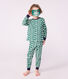 Pijama disfraz infantil de algodón con estampado de cocodrilo
