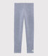 Leggings infantiles mil rayas de lana y algodón