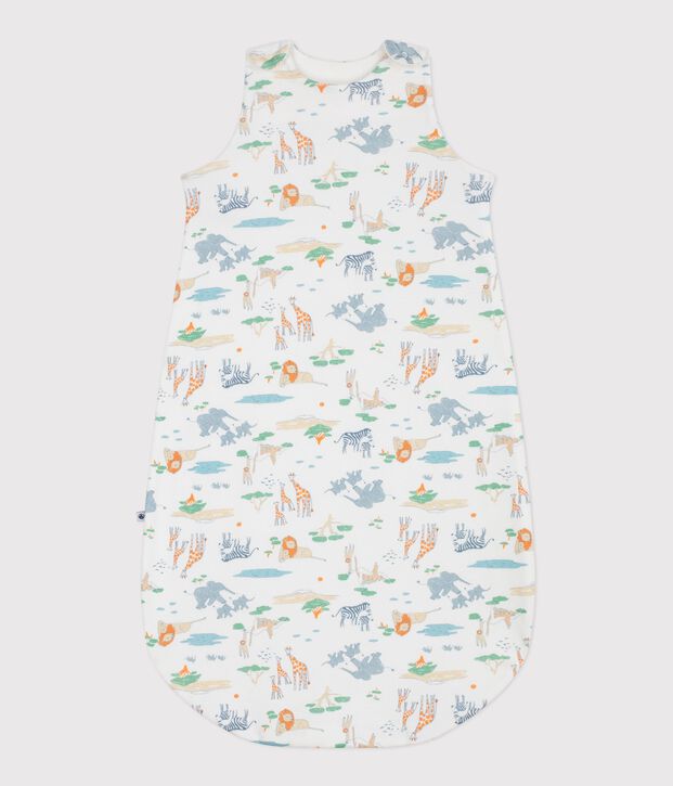 Saco para beb&eacute; de algod&oacute;n estampado TOG 0,5 blanco/multicolor