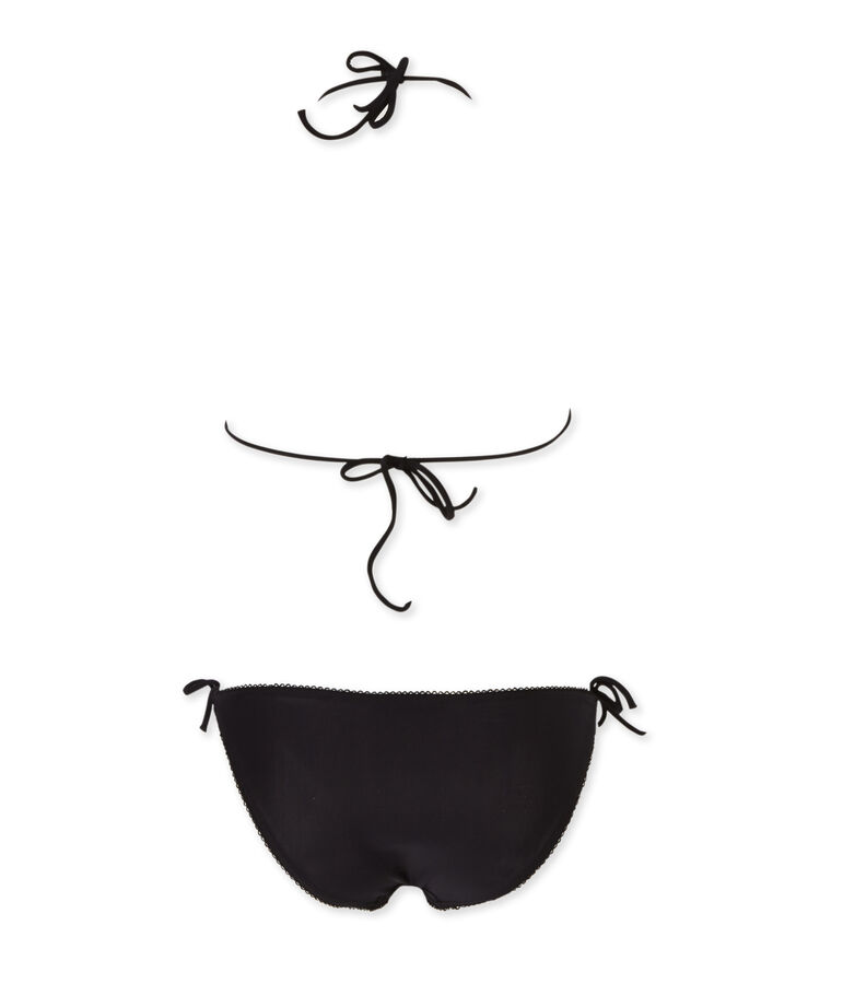 Bikini para mujer negro Noir